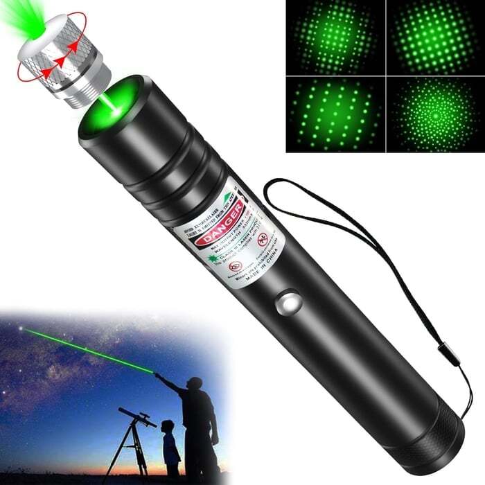 Red-green Laser Light