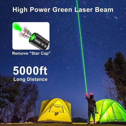 Red-green Laser Light